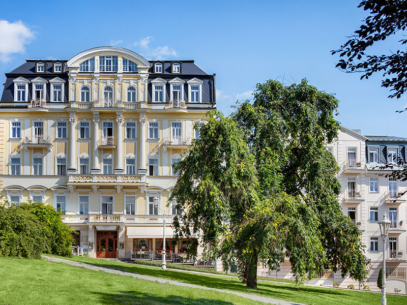 Exterier hotel Hvězda budova Imperiál